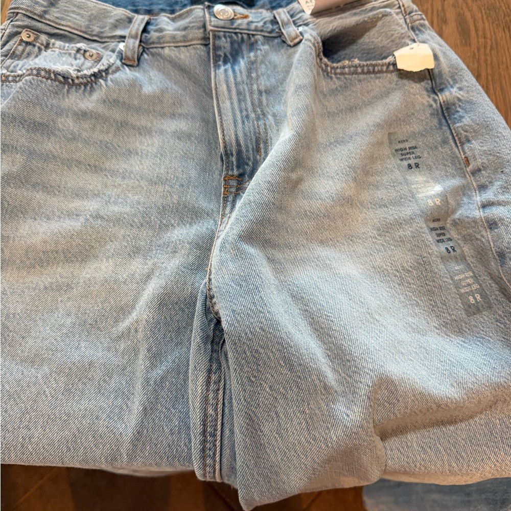 Aeropostale Light Blue Flare & Wide Leg Jeans - Picture 4 of 6